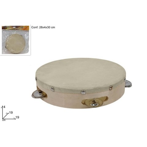 TAMBURELLO LEGNO D19 H4 2